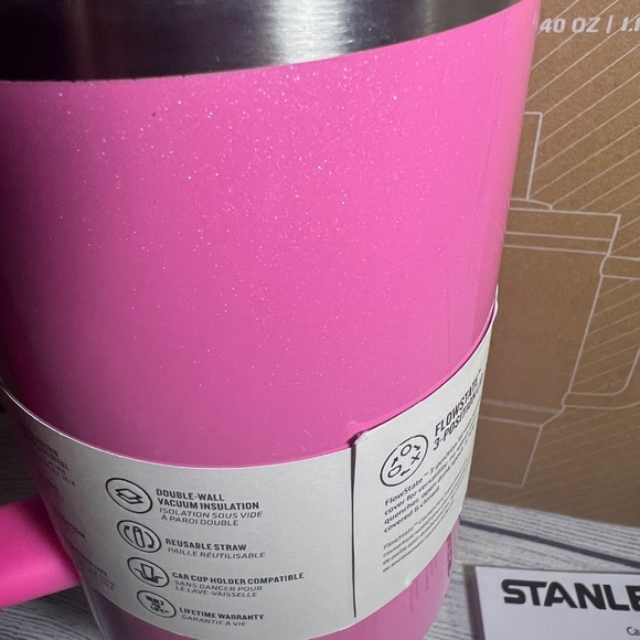 Stanley x Starbucks Winter Pink 40oz Tumbler. w/Box *LIMITED EDITION* - Picture 2 of 5